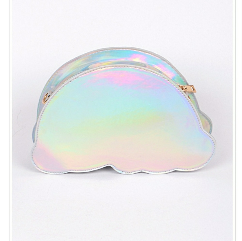 Holographic Sequin 🌈Clutch Bag🌈 NWT - Picture 4 of 5